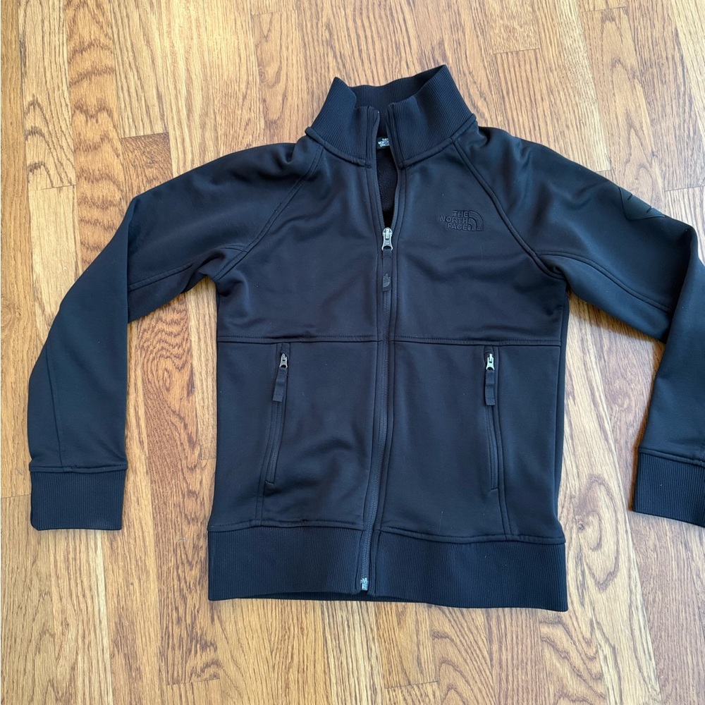 The North Face Kids Black Full-Zip Jacket
